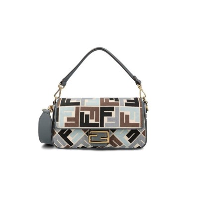 FENDI BAGUETTE FF BAG 8BR600ARC2F1OPK (27*15*6cm)